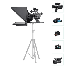 Teleprompter Broadcast Desview 15" Profissional com Espelho Óptico HD