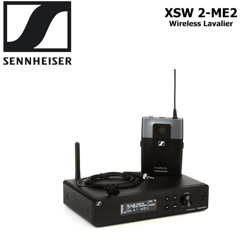 Sistema-Microfone-Lapela-ME-2-II-Sem-Fio-Sennheiser-XSW-2-ME2-Wireless-Lavalier--A-548-572MHz-