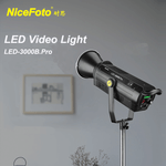 Iluminador-LED-Profissional-NiceFoto-LED-3000B-Pro-COB-Video-Light-300W-Luz-Continua-5600K--Bivolt-