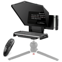 Teleprompter Portátil Desview TS2 Controle Bluetooth e Visor HD para Smartphones