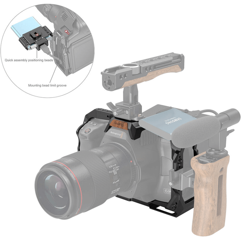 Gaiola-Full-Cage-SmallRig-3298-para-Blackmagic-6K-Pro--BMPCC-6K-Pro-