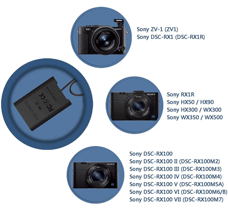 Adaptador-Dummy-PD-DK-X1-Bateria-NP-BX1-Espiral-com-Conector-USB-C