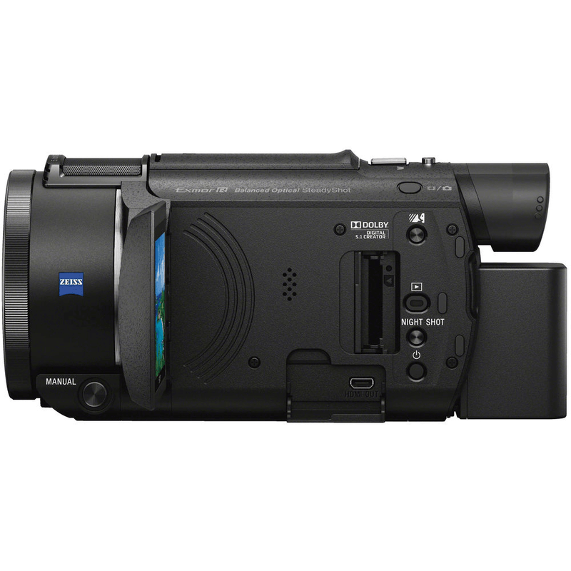 Filmadora-Handycam-Sony-FDR-AX53-4K-Ultra-HD-Zoom-20x