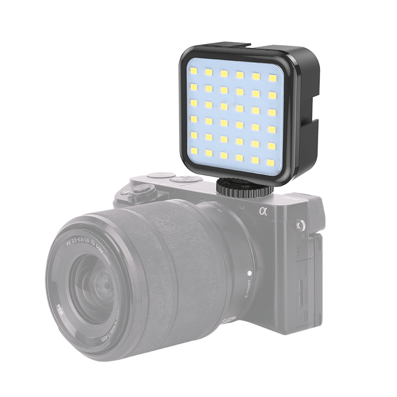 Iluminador-LED-Mamen-D36-Video-Light-Compacto-5500K-de-5W-para-Cameras-e-Filmadoras