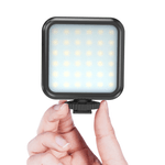 Iluminador-LED-Mamen-L49R-Video-Light-Compacto-6500K-de-5W-para-Cameras-e-Filmadoras