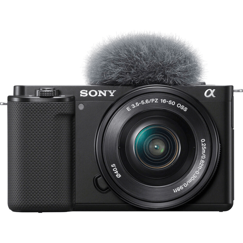 Camera-Sony-ZV-E10-Mirrorless-4K-com-Lente-16-50mm--Preta-