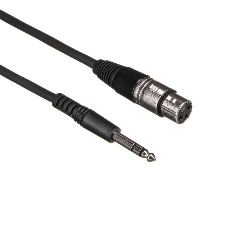 Cabo-de-Audio-XLR-3Pin--F--x-P10-1-4--6.35mm--M--Balanceado-3-Metros