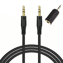 Cabo de Extensão P2 Trs 3.5mm Estéreo com Adaptador P1 Tr 2.5mm (5 Metros)