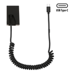 Adaptador-Dummy-PD-EP-5-Bateria-Nikon-EN-EL9-Espiral-com-Conector-USB-C