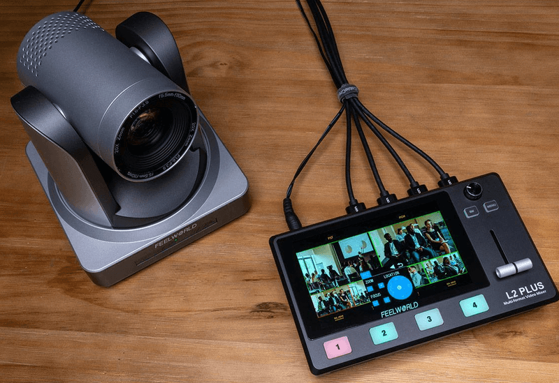 Switcher-Multiview-FeelWorld-LivePro-L2-Plus-Live-Streaming-Tela-LCD-5.5--Chroma-USB-3.0