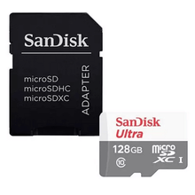 Cartão MicroSDXC SanDisk Ultra 128Gb UHS-I U1 de 100Mb/s