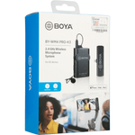 Microfone-de-Lapela-Sem-Fio-Boya-BY-WM4-Pro-K3-para-Dispositivos-e-Smartphones-iOS--Lightning-