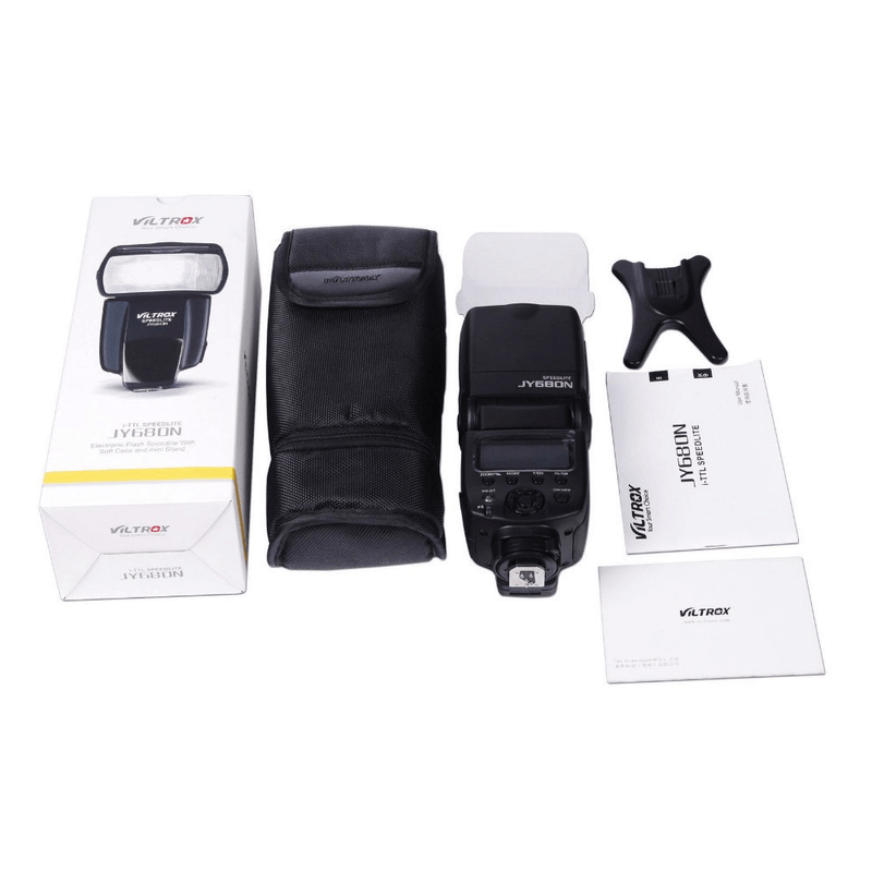 Flash-Speedlite-Viltrox-JY680N-i-TTL-para-Cameras-Nikon