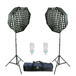 Kit-Iluminacao-Continua-Greika-Agata-III-2x-Octabox-60cm-com-Grid-Lampadas-150W-e-Tripes--220v-