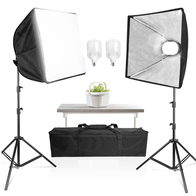 Kit-Iluminacao-Estudio-TZ0130-2x-Softboxes-60x60cm-com-90W-e-Tripes-de-Iluminacao--220V-