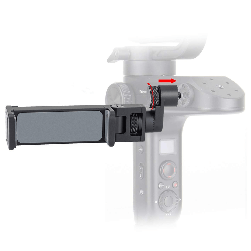 Suporte-de-Smartphone-Zhiyun-EX1E01-com-Engrenagem-Crown-para-Gimbal-Crane-e-Weebill