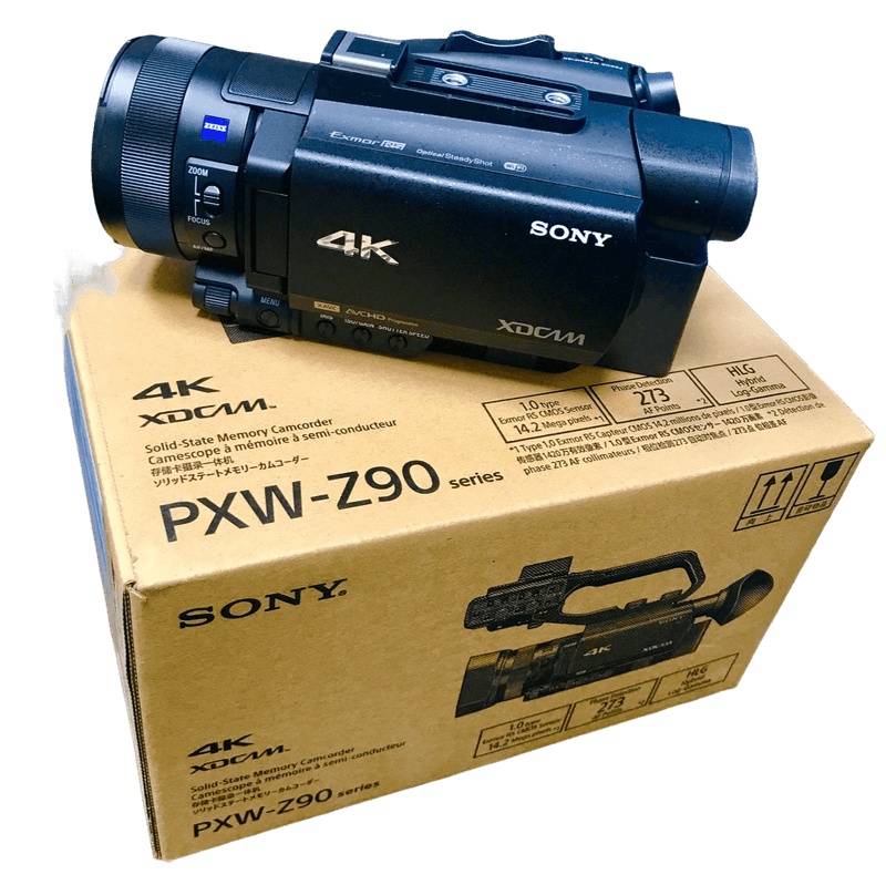 Filmadora-Sony-PXW-Z90V-4K-HDR-XDCAM-Live-3G-SDI-Fast-Hybrid-AF