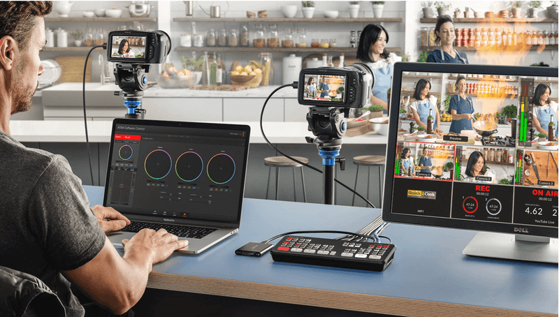 Switcher-ATEM-Mini-Pro-HDMI-Blackmagic-Live-Stream--Transmissao-ao-Vivo-