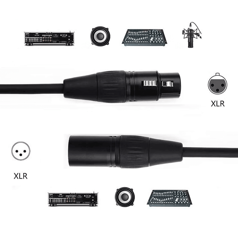 Cabo-de-Audio-XLR-3Pin-Macho-x-Femea-Balanceado--5-Metros-