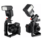 Suporte-Stroboframe-Giratorio-Stroboflip-para-Camera-e-Flash