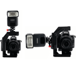 Suporte-Stroboframe-Giratorio-Stroboflip-para-Camera-e-Flash