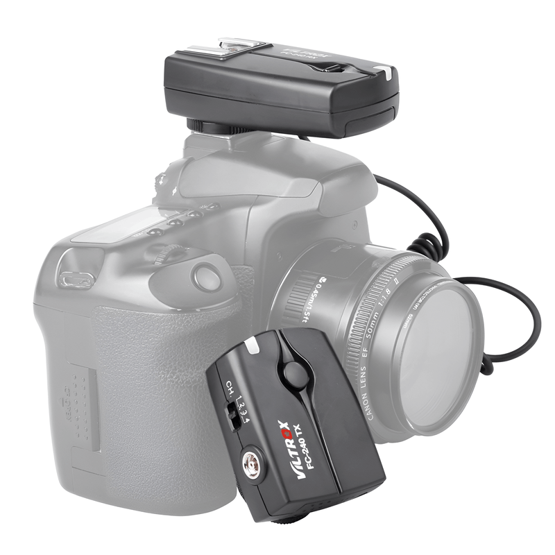 Radio-Flash-Viltrox-FC-240-Wireless-para-Cameras-Canon