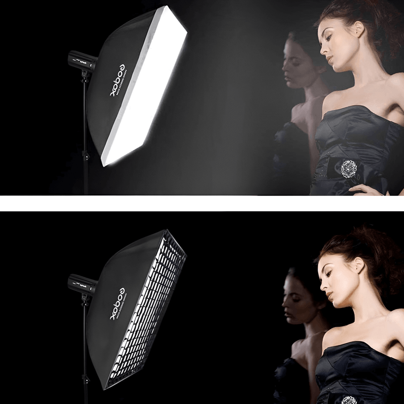 Softbox-Godox-60x60cm-com-Grade-Quadrado-Montagem-Bowens-SB-FW6060