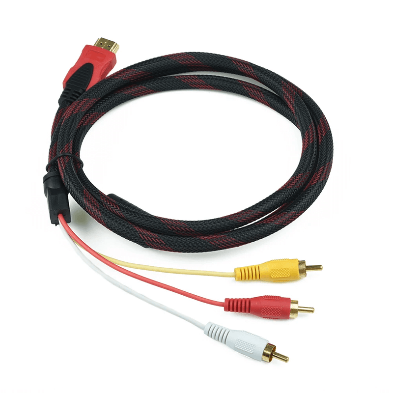 Cabo-Transmissor-de-Sinal-HDMI-para-AV-RCA--1.5m-