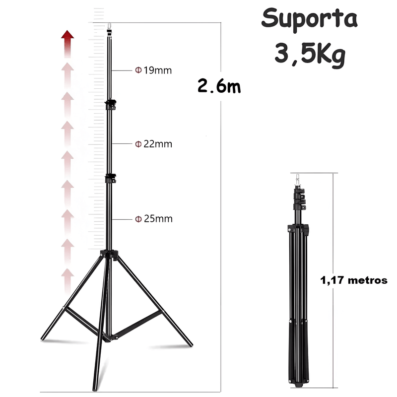 Tripe-de-Iluminacao-Profissional-Equifoto-KT-803-de-2.6m-para-Estudio