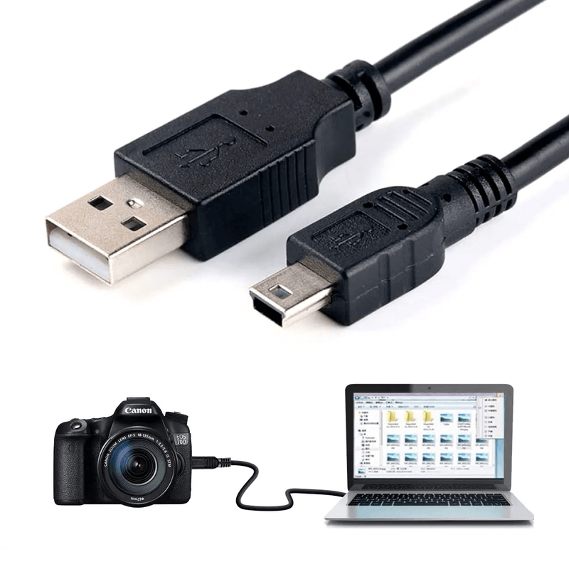 Cabo-Mini-USB-5-Pin-para-Cameras-Canon-Selecionadas--1.5m-