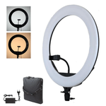 Iluminador-LED-Ring-Light-18”-Bi-Color-70W-com-Suporte-de-Celular-e-Fonte--Bivolt-