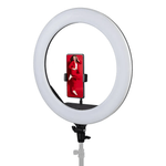 Iluminador-LED-Ring-Light-18”-Bi-Color-70W-com-Suporte-de-Celular-e-Fonte--Bivolt-