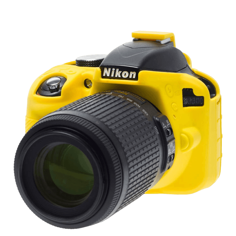 Capa-de-Silicone-para-Nikon-D3200--Amarela-