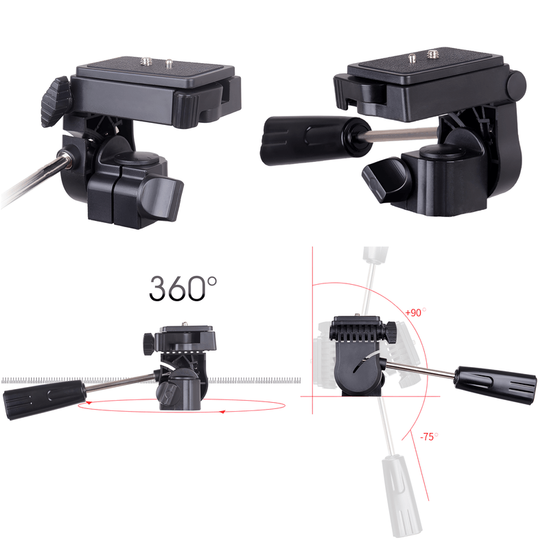 Tripe-Kingjoy-VT-910-com-Cabeca-Panoramica-360°-para-Cameras-e-Filmadoras